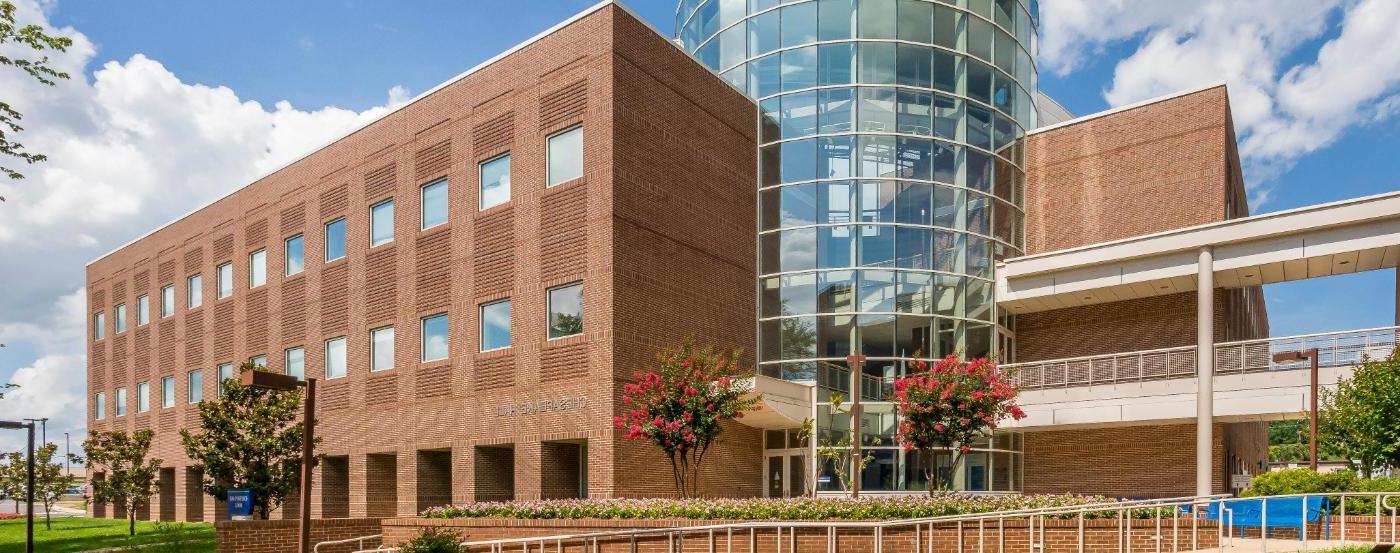 PGCC Chesapeake Hall Building Exterior Shot In the Morning